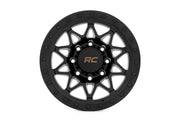 Rough Country 78 Serie Rin | Beadlock Simulado | Negro | 18x9 | 8x170 | 0mm