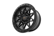 Rough Country 78 Serie Rin | Beadlock Simulado | Negro | 17x8.5 | 6x135 | +0mm