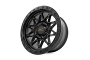 Rough Country 78 Serie Rin | Beadlock Simulado | Negro | 18x9 | 6x135 | -12mm