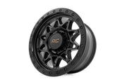 Rough Country 78 Serie Rin | Beadlock Simulado | Negro | 18x9 | 8x180 | 0mm