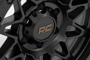Rough Country 78 Serie Rin | Beadlock Simulado | Negro | 18x9 | 6x5.5 | -12mm