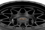 Rough Country 78 Serie Rin | Beadlock Simulado | Negro | 17x8.5 | 5x5 | +0mm