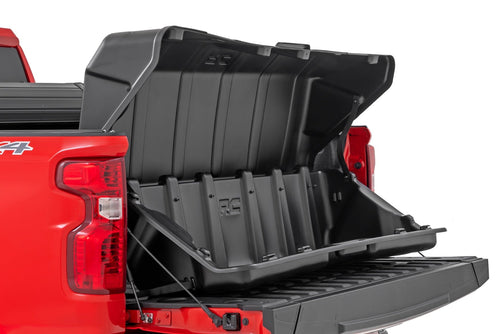 Caja de Almacenamiento para Cama de Camioneta | Lid & Box | Easy Access | Full Size 56"