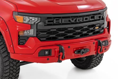 Defensa Delantera FXS | 12000S | G7C Rojo Hot | Chevy Silverado 1500 2WD/4WD (23-26)