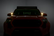 Kit de Luces LED | Montaje tipo Ditch | Serie Negro Redonda | 3.5 Inch | Ámbar DRL | Toyota Tacoma (24-26)