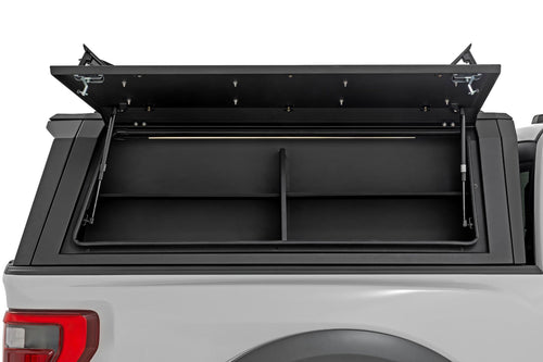 Contenedor con Repisa Lateral para Tapa de Caja | Passengers Side | Multiple Makes & Models (Chevy/Ford/GMC/Ram)