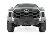 Defensa Delantera Híbrida | 12000S | Blk LED w/ Ámbar DRL | Toyota Tundra (22-26)