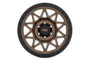 Rough Country 78 Serie Rin | Beadlock Simulado | Bronce/Negro | 18x9 | 6x5.5 | +0mm