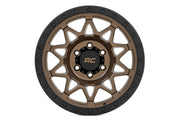 Rough Country 78 Serie Rin | Beadlock Simulado | Bronce/Negro | 18x9 | 6x135 | -12mm