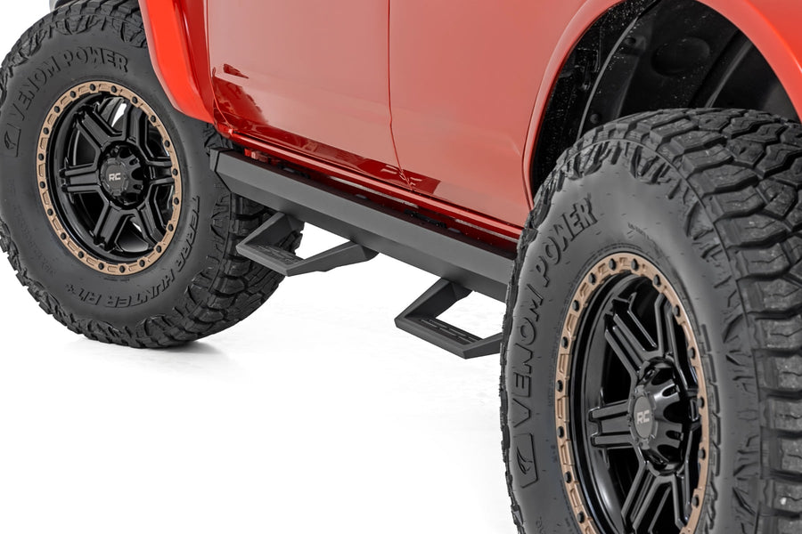 SRL2 Estribo de Aluminio Ajustable | 4 Puertas | Ford Bronco 4WD (2021-2026)