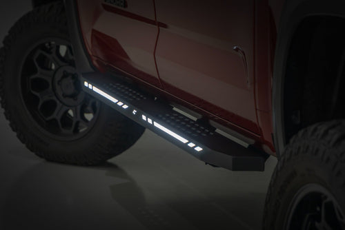 AC2 Estribos | Ámbar/Blanco | CrewMax | Toyota Tundra 2WD/4WD (22-26)