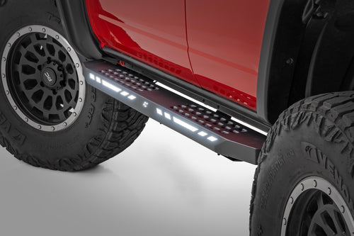 AC2 Estribos | Ámbar/Blanco | 4 Puertas | Ford Bronco 4WD (2021-2026)