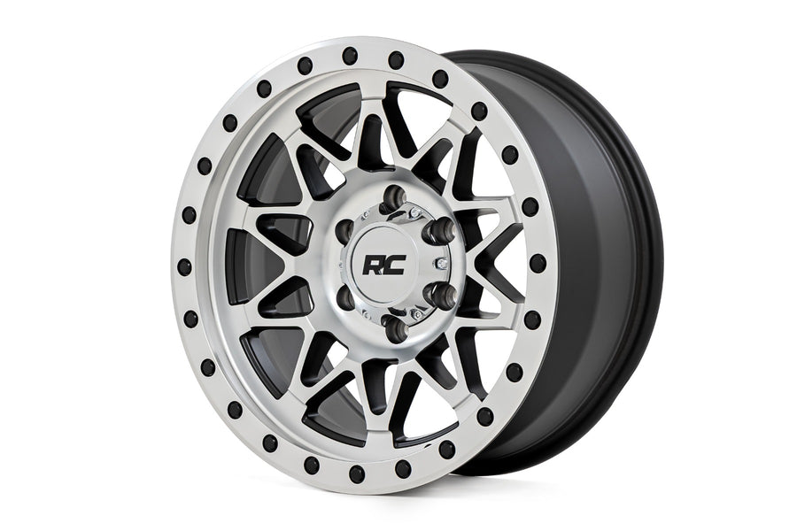 Rough Country 78 Serie Rin | Beadlock Simulado | Maquinado Completo | 17x8.5 | 6x5.5 | +0mm