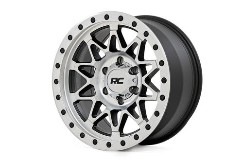 Rough Country 78 Serie Rin | Beadlock Simulado | Maquinado Completo | 18x9 | 6x5.5 | -12mm