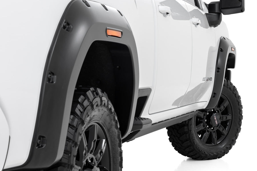 Guardabarros Pocket | GNO Thunderstorm Gris | GMC Sierra 2500 HD/Sierra 3500 HD (20-26)