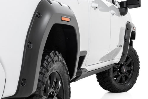 Guardabarros Pocket | GBA Negro | GMC Sierra 2500 HD/Sierra 3500 HD (20-26)