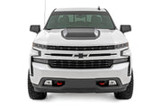 Toma de Aire de Cofre | G9K Satin Acero | Chevy Silverado 1500 2WD/4WD (2019-2026)