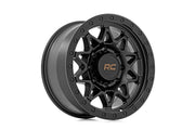 Rough Country 78 Serie Rin | Beadlock Simulado | Negro | 18x9 | 8x180 | 0mm