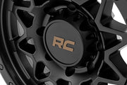 Rough Country 78 Serie Rin | Beadlock Simulado | Negro | 18x9 | 8x6.5 | -12mm