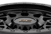 Rough Country 78 Serie Rin | Beadlock Simulado | Negro | 18x9 | 8x180 | 0mm