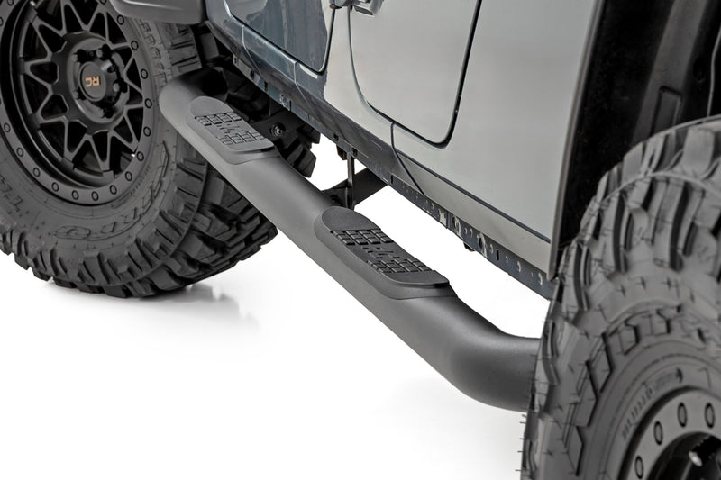 Estribos Nerf 3-Pulgadas Tubo | Jeep Gladiator JT 4WD (2020-2026)