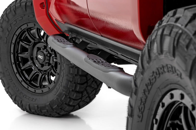 Estribos Nerf 3-Pulgadas Tube | Cabina Doble | Toyota Tacoma 2WD/4WD (2024-2026)