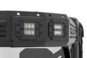 Rack de Carga | Dual 2" Negro LED Pairs | Montaje Empotrado | CFMOTO U10 1000 PRO