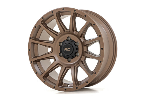 Rough Country 90 Serie Rin | Una Pieza | Bronce | 18x9 | 8x170 | 0mm