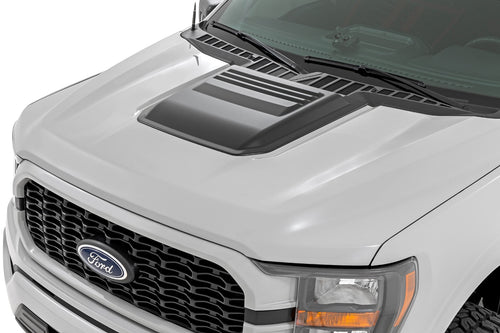 Toma de Aire de Cofre | Negro Brillante | Ford F-150 2WD/4WD (2021-2026)