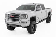 Estribos con LED Multicolor | Cabina Crew | Chevy/GMC 1500/2500HD/3500HD (07-19 & Classic)
