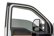 Deflectores de Ventana Lateral | Tape On Rain Guard | Ford F-150/Lightning/F-250/F-350/Raptor (15-26)