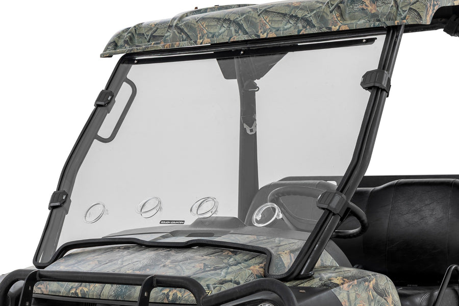Parabrisas Completo Ventilado | Scratch Resistant | John Deere Gator XUV 625/Gator XUV 850