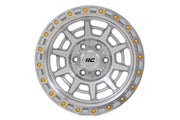 Rough Country 85 Serie Rin | Beadlock Simulado | Maquinado Completo | 17x9 | 8x6.5 | +0