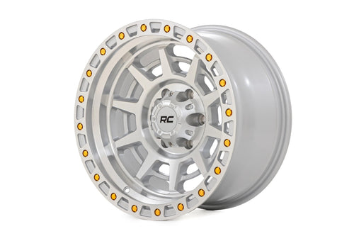 Rough Country 85 Serie Rin | Beadlock Simulado | Maquinado Completo | 17x9 | 5x5 | -12mm