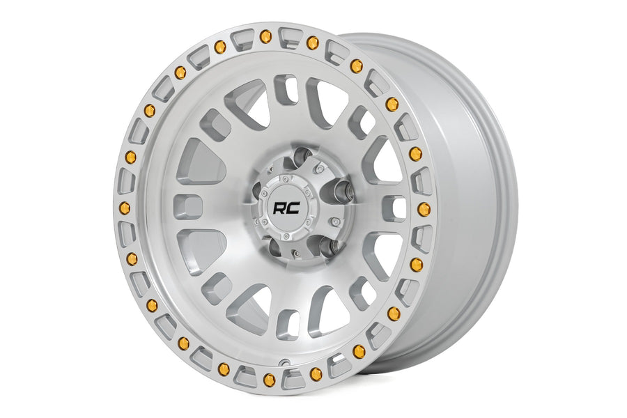 Rough Country 82 Serie Rin | Una Pieza | Full Maquinado | 17x9 | 5x5 | -12mm