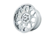 Rough Country 77 Serie Rin | Una Pieza | Cromado | 20x10 | 6x5.5 | -25mm