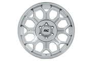Rough Country 77 Serie Rin | Una Pieza | Cromado | 20x9 | 6x5.5 | +18mm