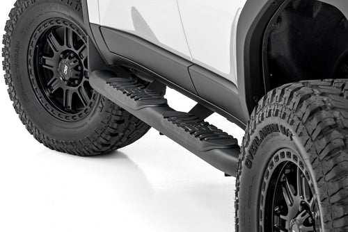Estribos Tubulares Ovalados | Negro | Toyota Land Cruiser 4WD (2024-2026)