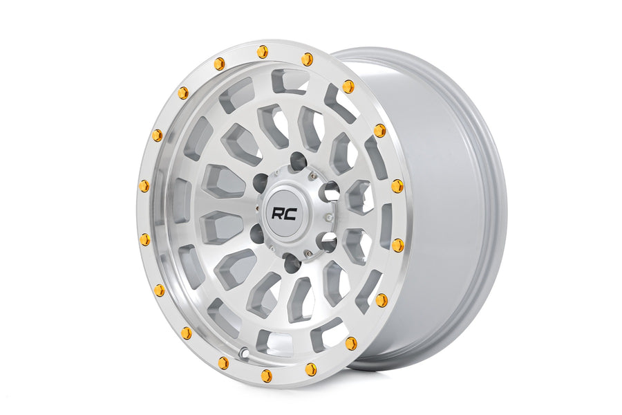 Rough Country 87 Serie Rin | Beadlock Simulado | Maquinado Completo | 17x8.5 | 6x5.5 | +0mm