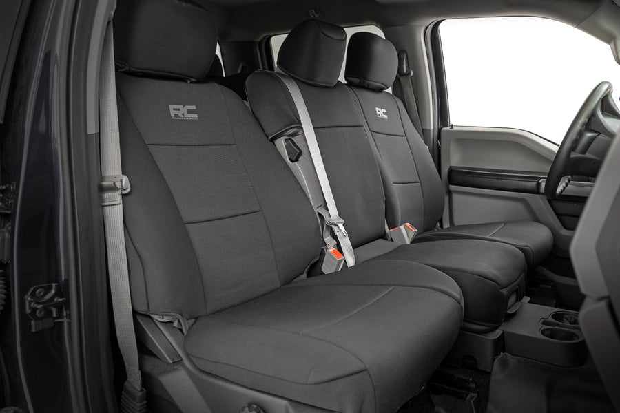 Fundas de Asiento | FR Banca | Ford F-150 (15-26)/F-250 Super Duty (17-26)/F-350 Super Duty (17-26)