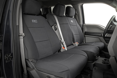 Fundas de Asiento | FR Banca | Ford F-150 (15-26)/F-250 Super Duty (17-26)/F-350 Super Duty (17-26)