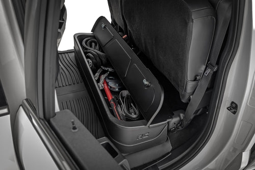 Almacenamiento Bajo Asiento con Tapa con Seguro | Ford F-150/F-250/F-350/Raptor  (15-26)