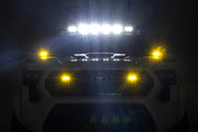 3x1.75 Inch Serie Negro | Amarillo | LED Slim Aux | SAE Fog | Pair