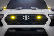 3x1.75 Inch Serie Negro | Amarillo | LED Slim Aux | SAE Fog | Montaje Empotrado | Pair
