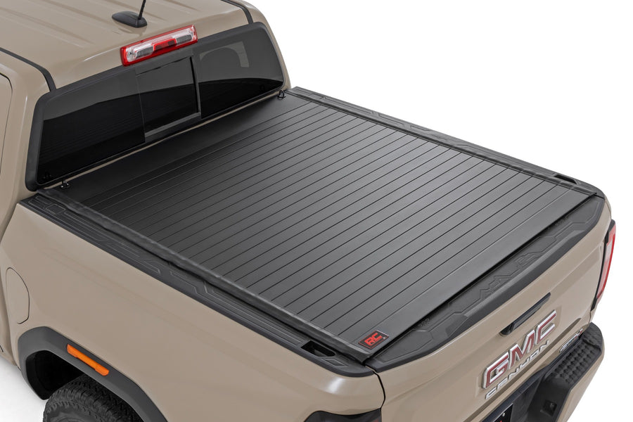 Cubierta de Caja Rígida Enrollable | 5' Bed | Chevy/GMC Canyon/Colorado 2WD/4WD (23-26)