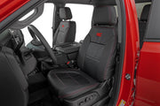 Fundas de Asiento de Piel | FR Individual | RR 60/40 | Chevy/GMC Sierra 1500 (19-26)/Silverado 1500 (19-26)