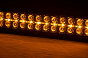 20 Inch LED Serie Negro Light Bar | Dual Row | Ámbar DRL