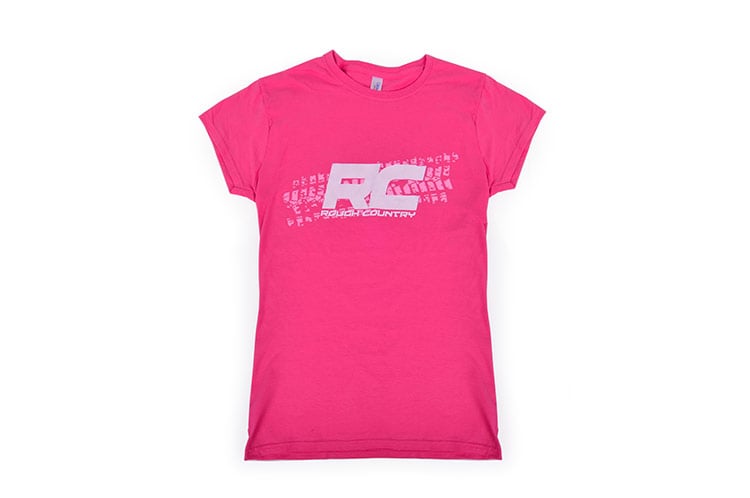 Playera Rough Country | Corte para Mujer | Rosa | Size L