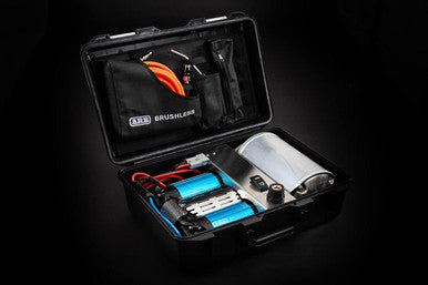 Brushless Twin Motor Portable 12V compresor de aire