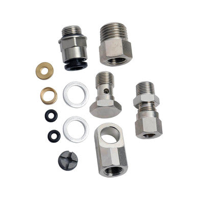 Bulkhead kit High Pressure, 6mm to 3.5mm O-Ring Type